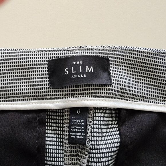 Womens THE SLIM ANKLE White House Black Market Pants - Size 6 - Picture 2 of 5